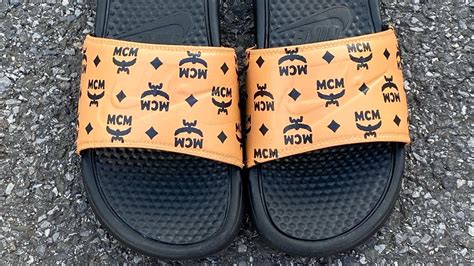 mcm slides fake